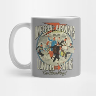 Imperial Airways London to Paris 1935 Mug